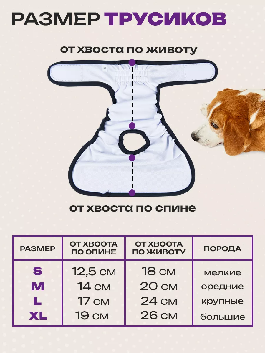 Памперсы Для Собак При Течке Купить