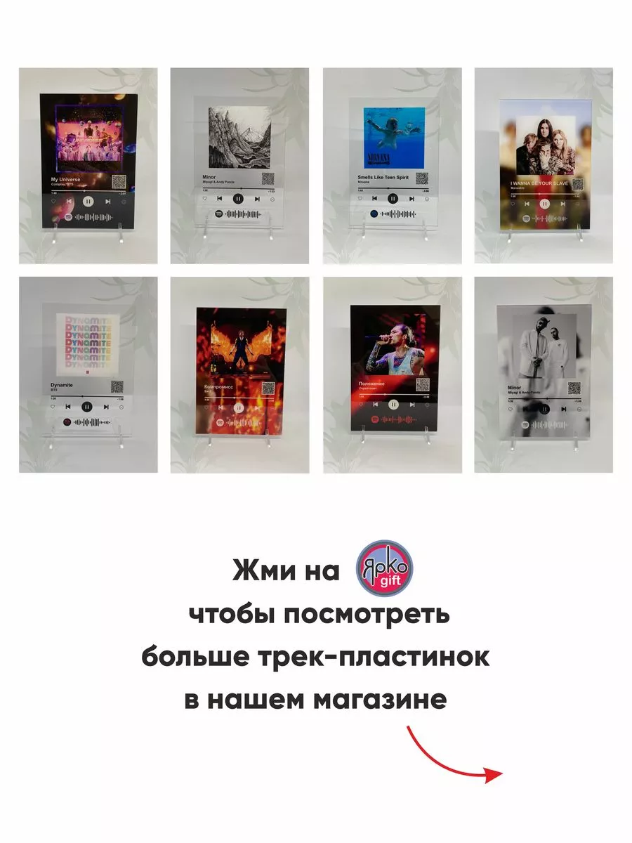 Spotify постер Виктор Цой группа Кино песня на стекле Ярко.gift 48265784  купить за 409 ₽ в интернет-магазине Wildberries