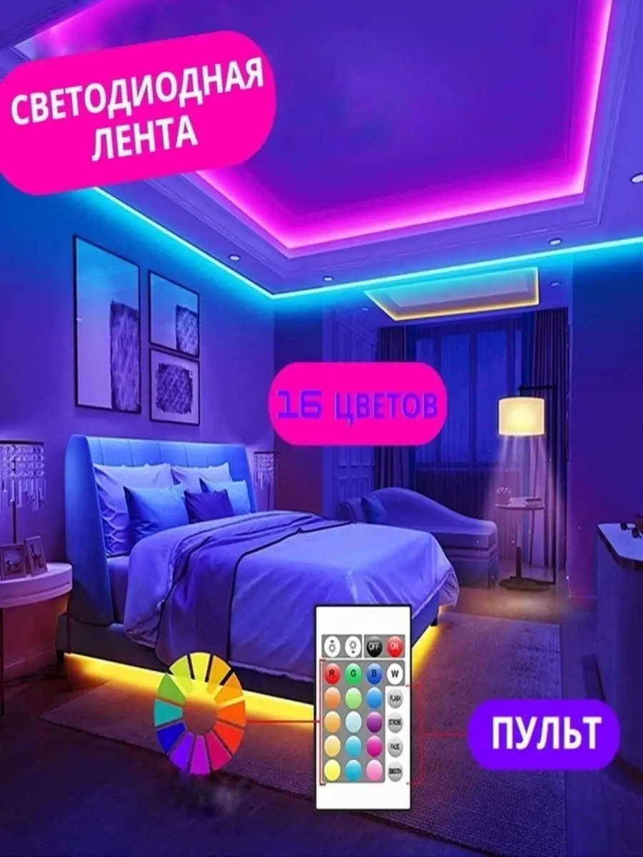 Светодиодные ленты для потолка - купить с доставкой по Москве