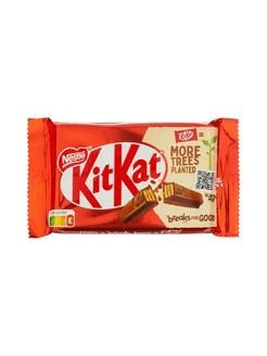 Шоколад Кит Кат молочный с хрустящей вафлей Kit Kat 48274931 купить за 261 ₽ в интернет-магазине Wildberries