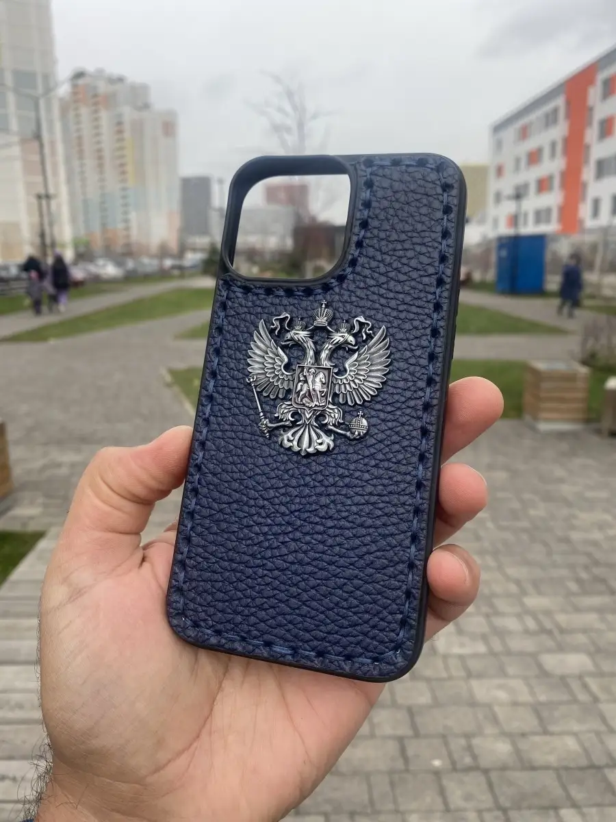 Чехол для телефона iPhone 13Pro Max с гербом России GRSKIN 48286830 купить  в интернет-магазине Wildberries