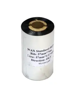 Риббон WAX Standard 57мм x74м. Черная 1 шт Риббон WAX Standard 57мм x74м. Черная 1 шт 48329288 купить за 147 ₽ в интернет-магазине Wildberries