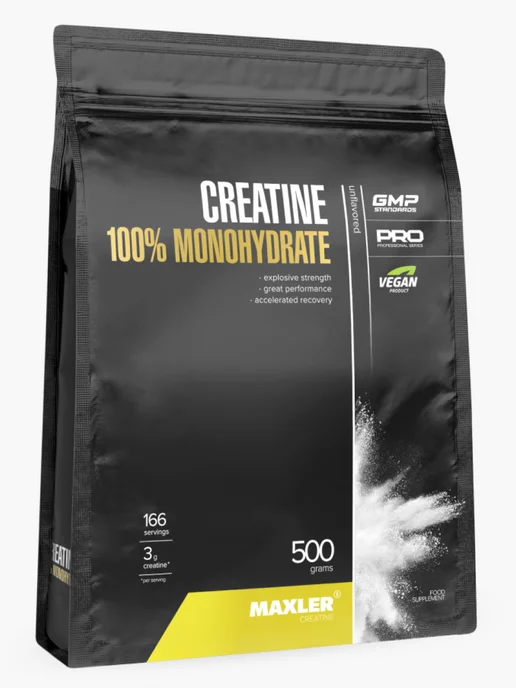 MAXLER Макслер Креатин моногидрат порошок Creatine 300 гр, 500 г