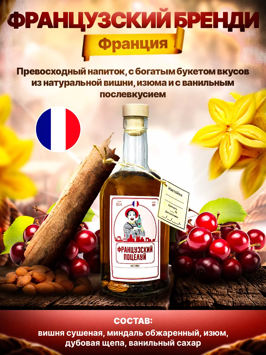 Набор для приготовления настоек SANRO-GROUP 48377792 купить в  интернет-магазине Wildberries