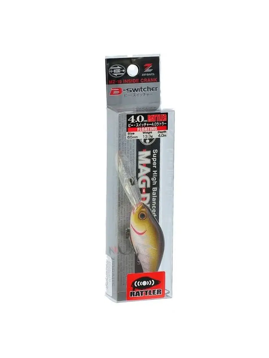 Воблер B-Switcher 4.0 - 202R Rattler ZipBaits 142271102 купить за 1 836 ₽ в  интернет-магазине Wildberries