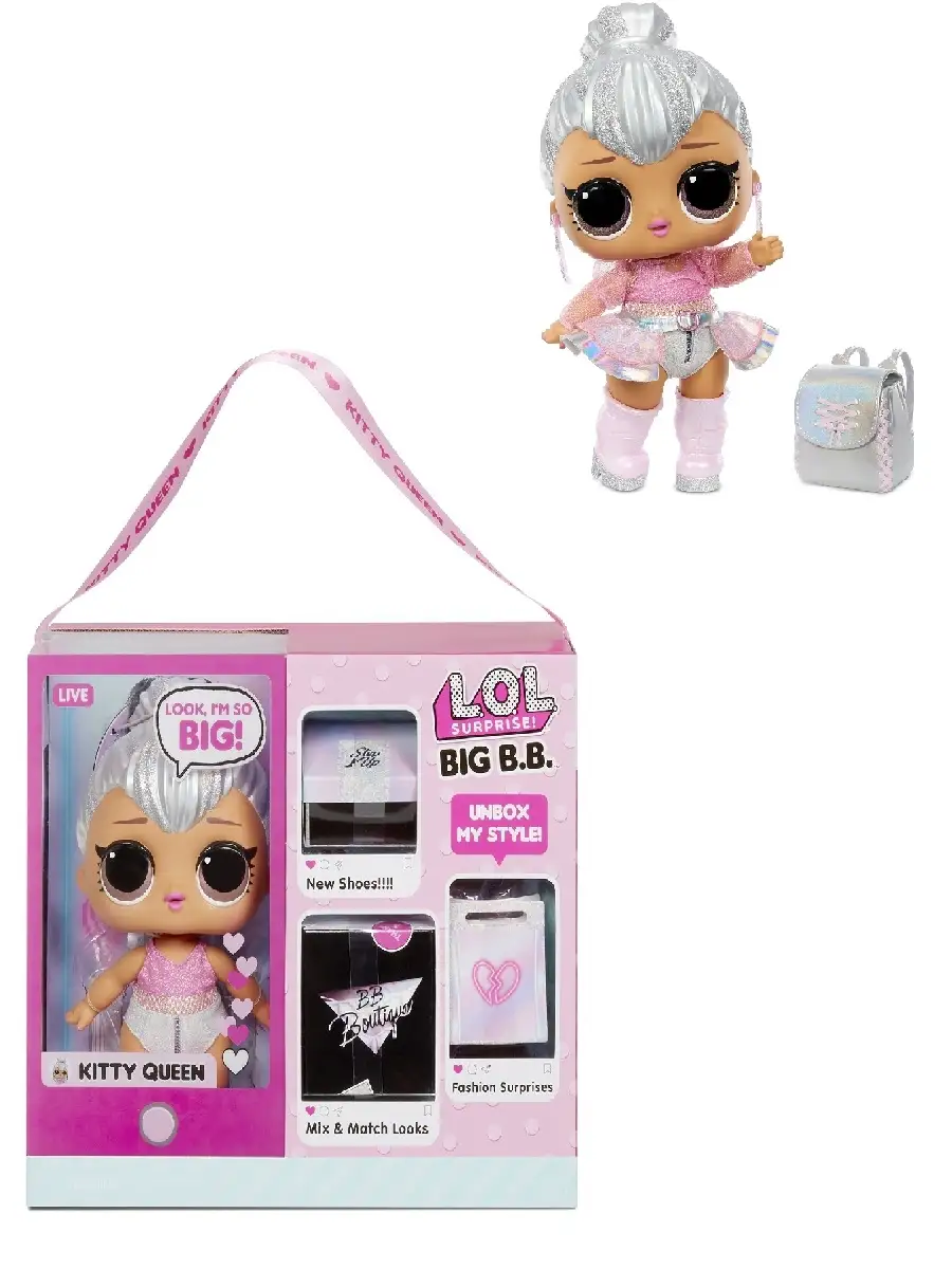 L.O.L. Surprise Big B.B. Kitty Queen 573074EUC L.O.L Surprise 48417001 Wildberries