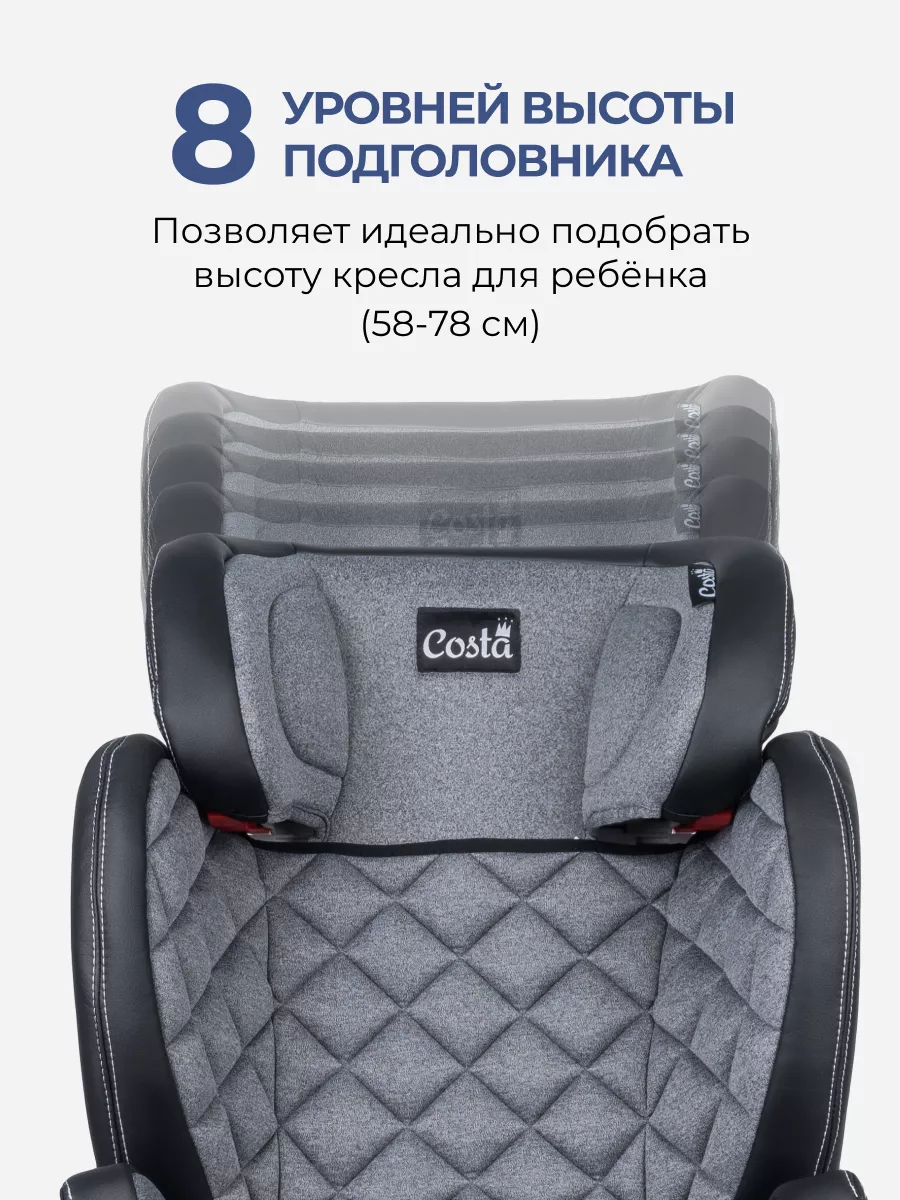 Автокресло бустер ISOFIX Costa-004 Farfello 48446154 купить за 9 880 ₽ в  интернет-магазине Wildberries