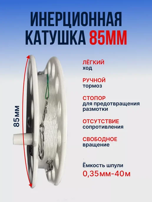 Рыбалка с Палычем Жерлицы зимние оснащенные для рыбалки набор, зимней в сумке, фото 5