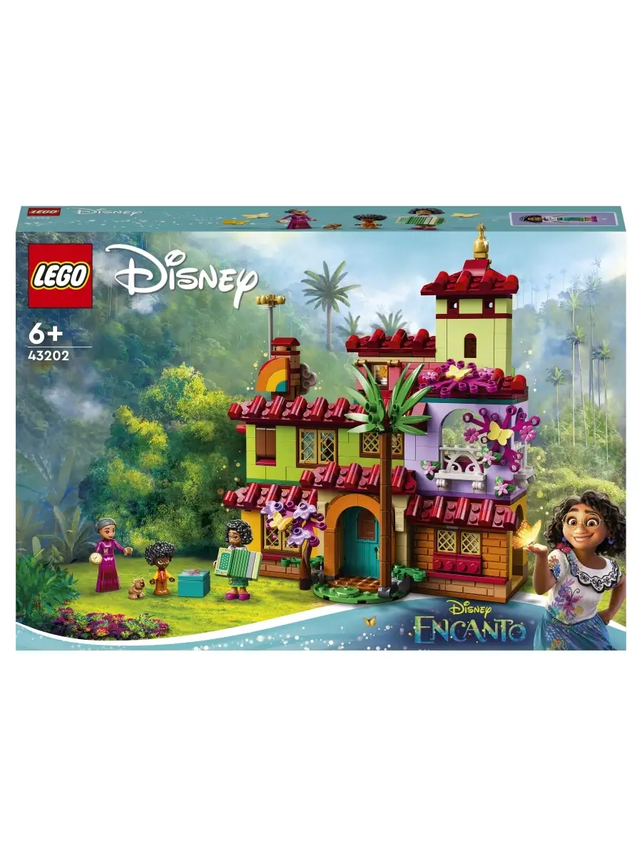 Конструктор LEGO Disney Princess 43202 Дом семьи Мадригал LEGO 48545593  купить в интернет-магазине Wildberries