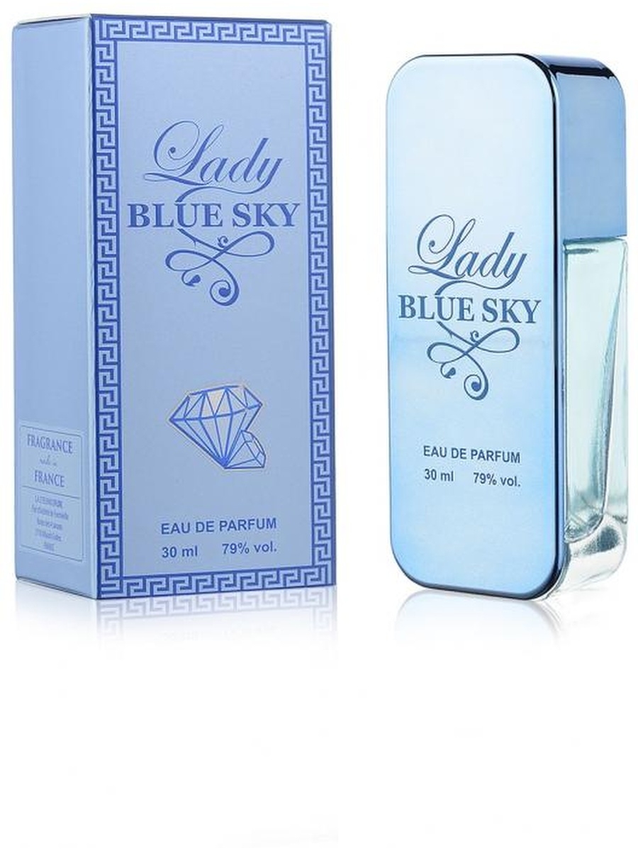 Lady blue. Туалетная вода леди Блу. Туалетная вода Скай Блу. Lady Blue Sky Парфюм 30 мл. Парфюм леди Блю 21 век.