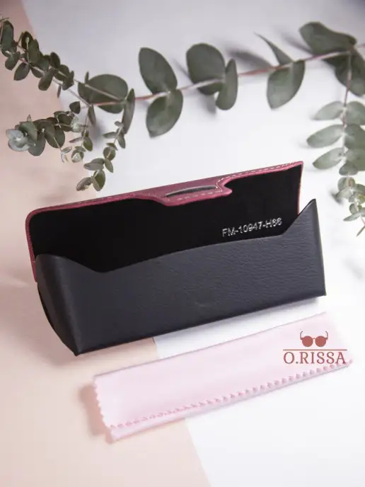 Optika Rissa Футляр для очков, красный, фото 3