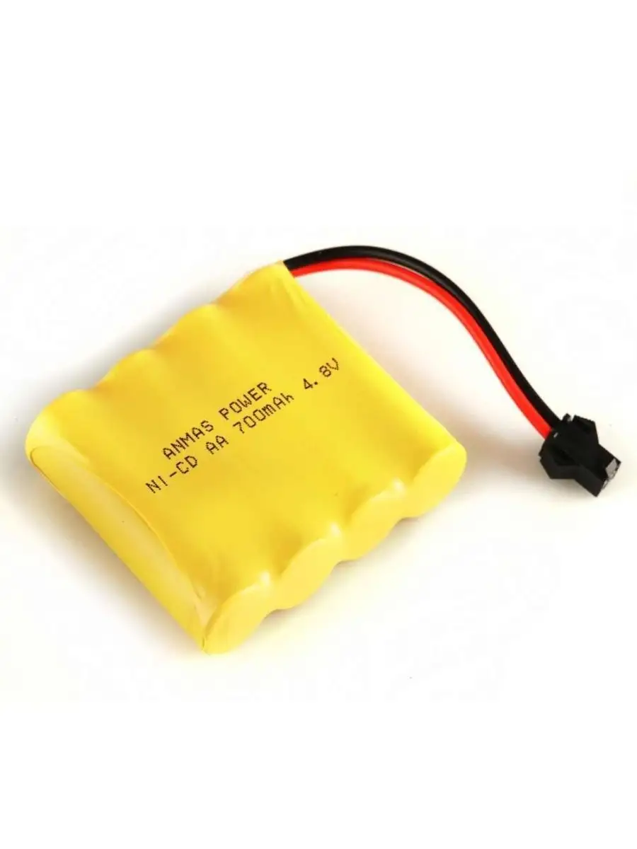 Аккумулятор NI-CD 4.8 V 700 mAh YP для машинки на пульте HJ 48585637 купить  за 436 ₽ в интернет-магазине Wildberries