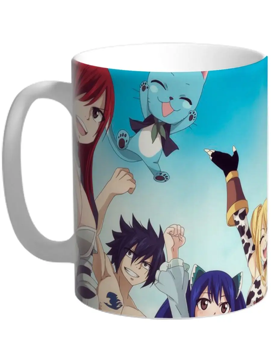 Кружка Хвост Феи Fairy Tail Фейри Тейл 1 Geek Merch 48605227 купить за 407  ₽ в интернет-магазине Wildberries