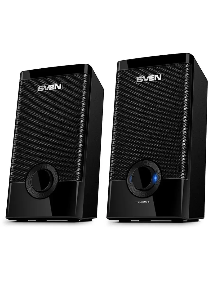 Колонки для компьютера ПК, ноутбука, проводные, USB SVEN 318 Sven 48620606  купить за 893 ₽ в интернет-магазине Wildberries