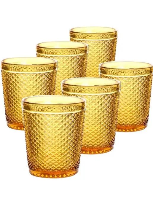 Стаканы стекло подарочный набор 6 шт - фото 5