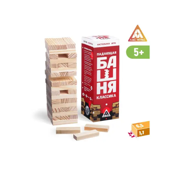 Настольная игра Падающая башня Семейная