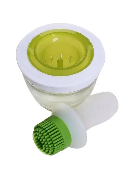 Масленка для сливочного и растительного масла с кистью - фото 10