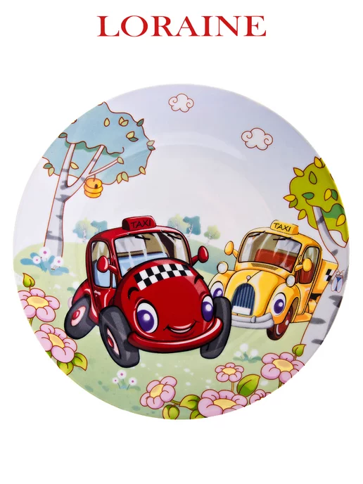 Набор детской посуды фарфор 3 предмета - фото 12