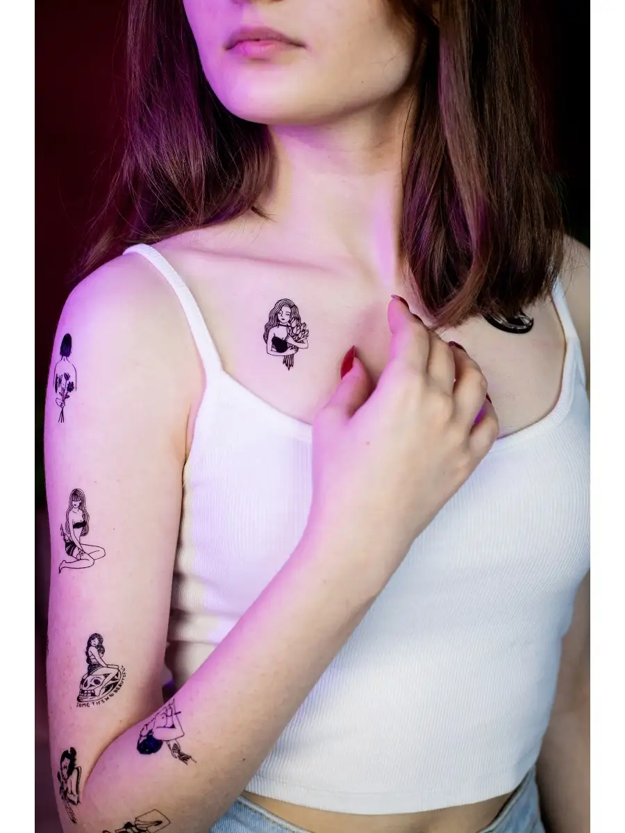 Татуировки для девушек с цветами: идеи и рекомендации - азинский.рф