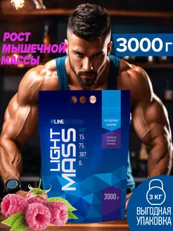 Гейнер для набора массы высокобелковый Light mass gainer RLine 49132440 купить за 1 914 ₽ в интернет-магазине Wildberries