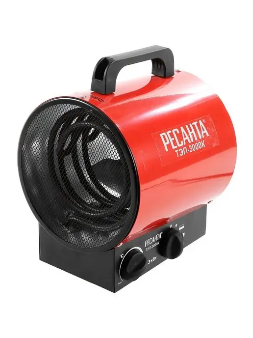 РЕСАНТА Пушка тепловая электрическая для дома ТЭП-3000К, вариант, фото 8