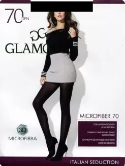 Колготки MICROFIBER 70 без блеска Glamour 49171522 купить за 642 ₽ в интернет-магазине Wildberries