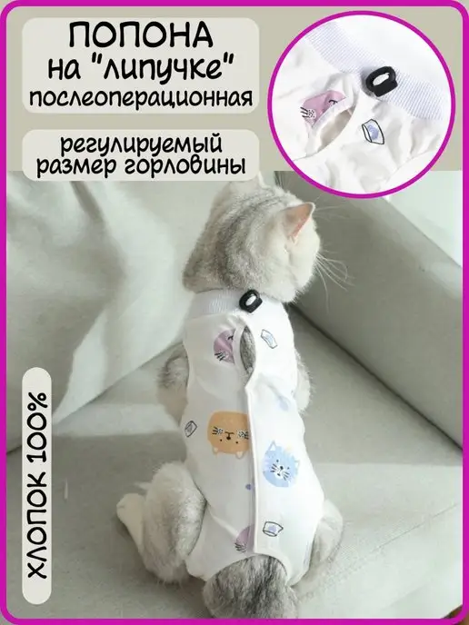 Бандаж для кошки после стерилизации своими руками: как сделать