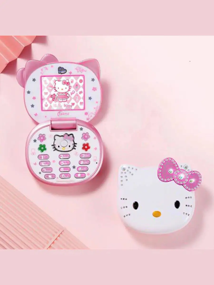 телефон hello kitty раскладушка телефон hello kitty Hello Kitty 49234873  купить в интернет-магазине Wildberries