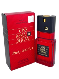 One Man Show Ruby Edition Туалетная вода мужская 100мл JACQUES BOGART 49237367 купить за 1 726 ₽ в интернет-магазине Wildberries