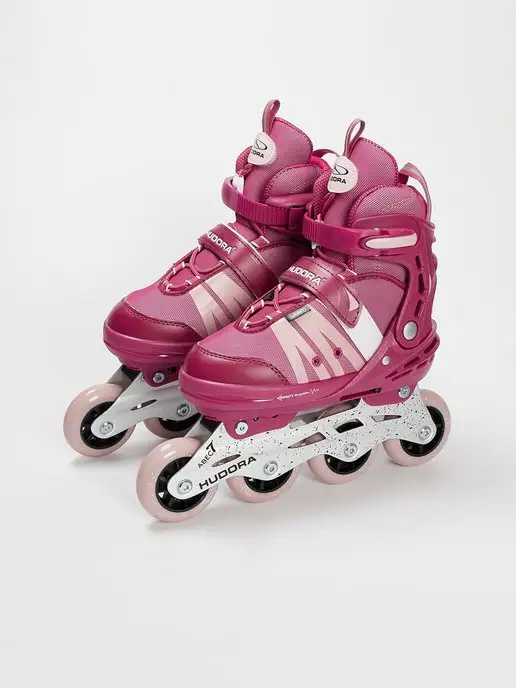 Hudora Ролики раздвижные inline Skates Comfort, розовый, фото 8
