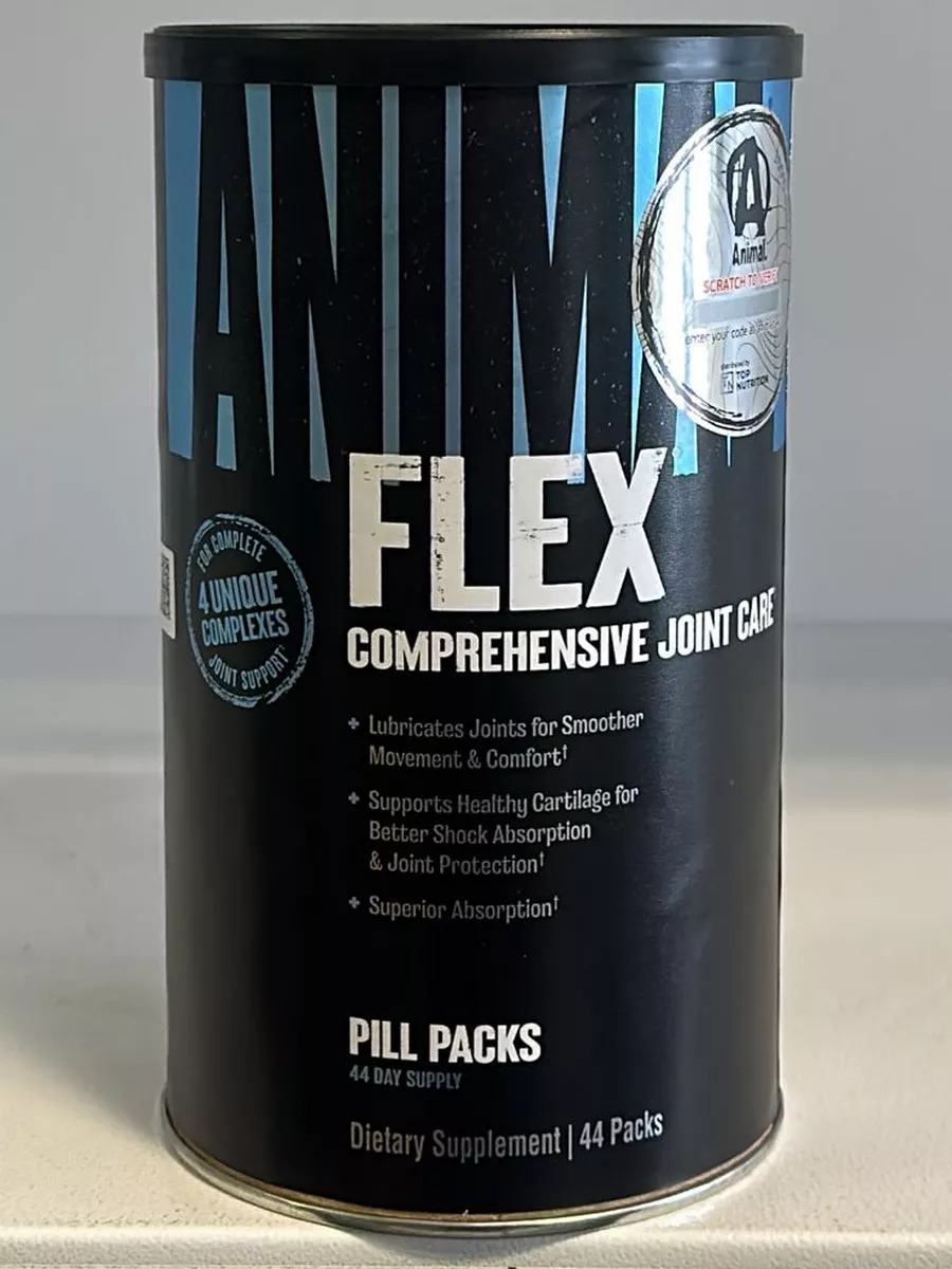 Для суставов Universal Nutrition Animal Flex, 44 пак Universal Nutrition  49267642 купить за 4 598 ₽ в интернет-магазине Wildberries