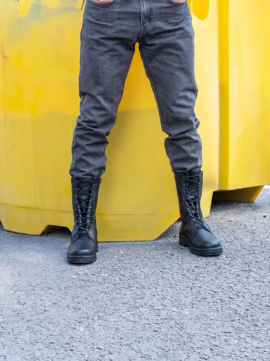 Сапоги мужские кожаные высокие зимние Тигина 49274366 купить за 540 300 сум  в интернет-магазине Wildberries