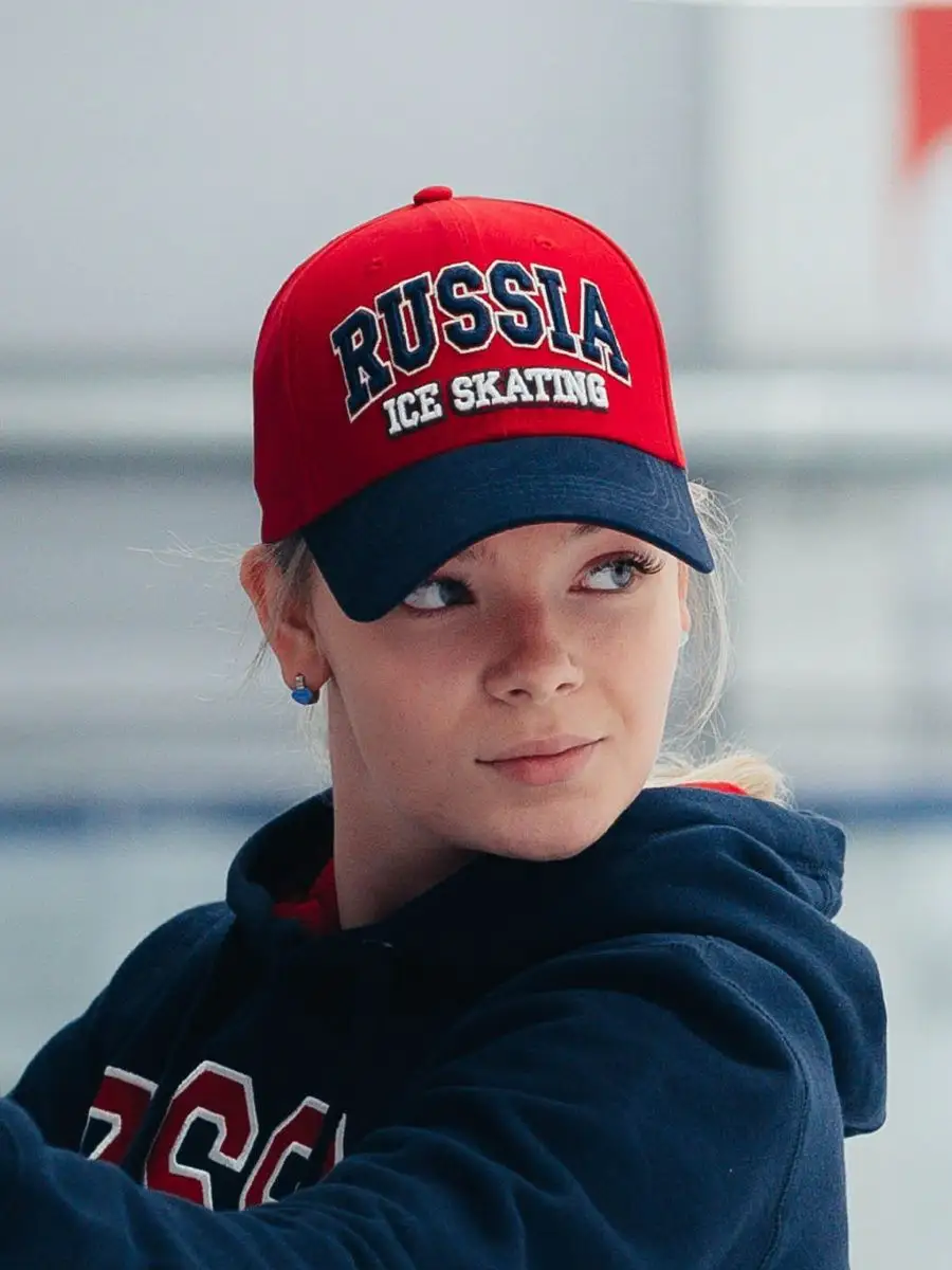 Бейсболка мужская/женская Россия Ice Skating