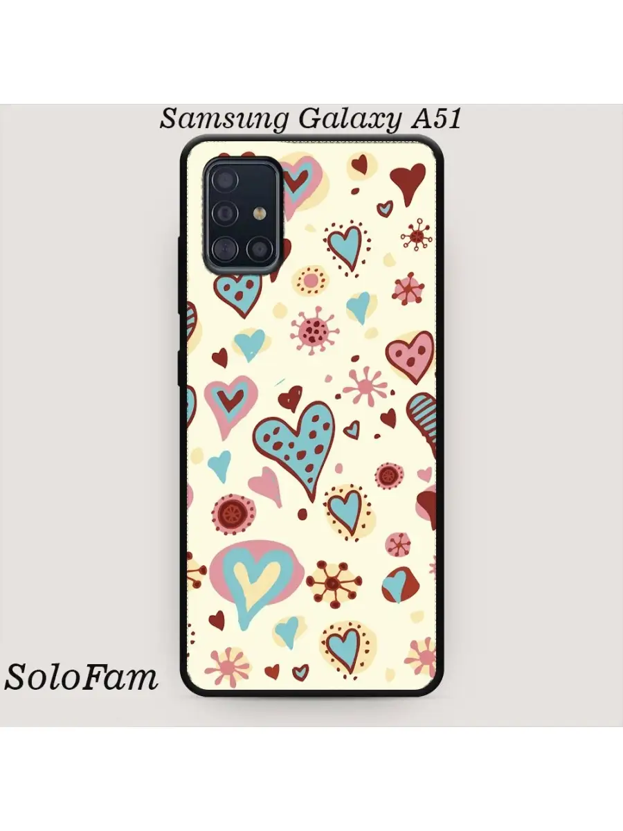 Силиконовый чехол для Samsung Galaxy A51/Самсунг Галакси А51 SoloFam  49360885 купить за 374 ₽ в интернет-магазине Wildberries