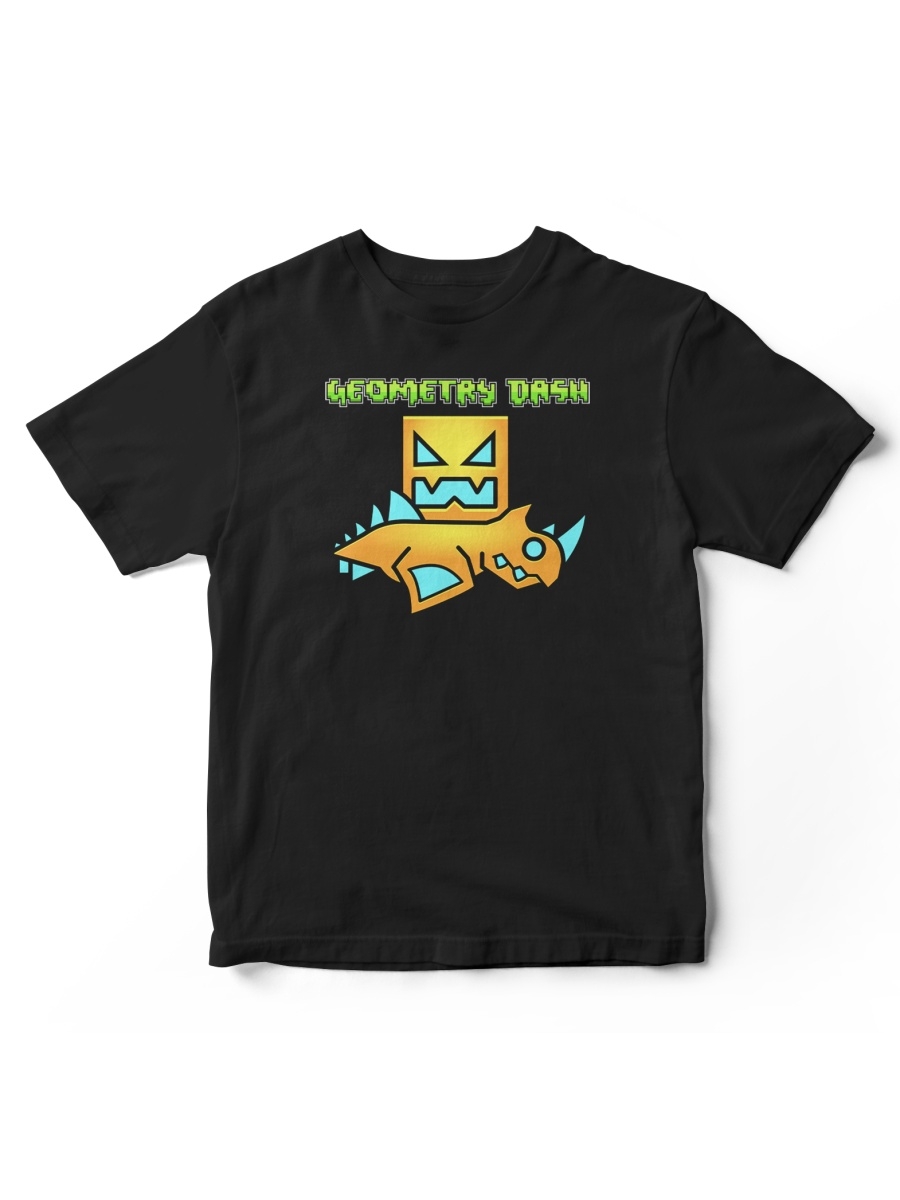 Футболка Geometry Dash. Геометрии Даш. Merch 2 Kings 49366856 купить за 547  ₽ в интернет-магазине Wildberries