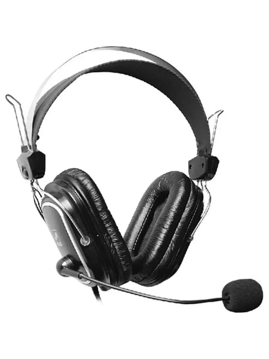 Наушники с микрофоном HS-50 черный 2.5м мониторные