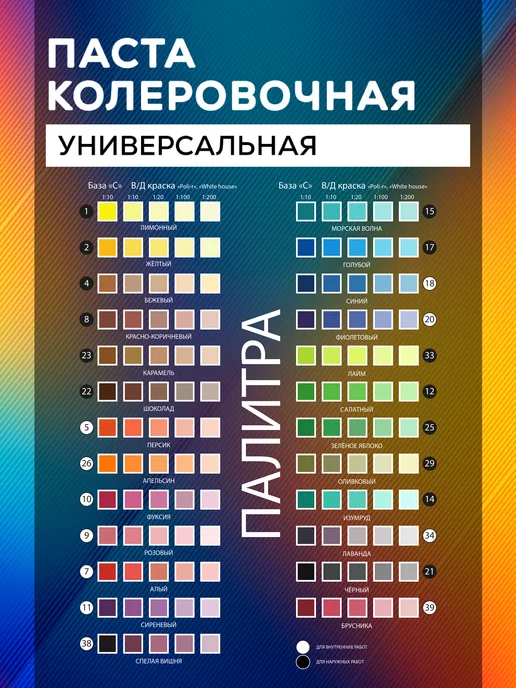 White_house Колер для краски универсальный № 14, Изумрудный 450мл, 450 мл, фото 4
