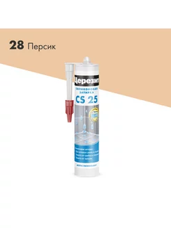 Герметик-затирка силиконовая CS 25 персик 280 мл Церезит 49466767 купить за 902 ₽ в интернет-магазине Wildberries