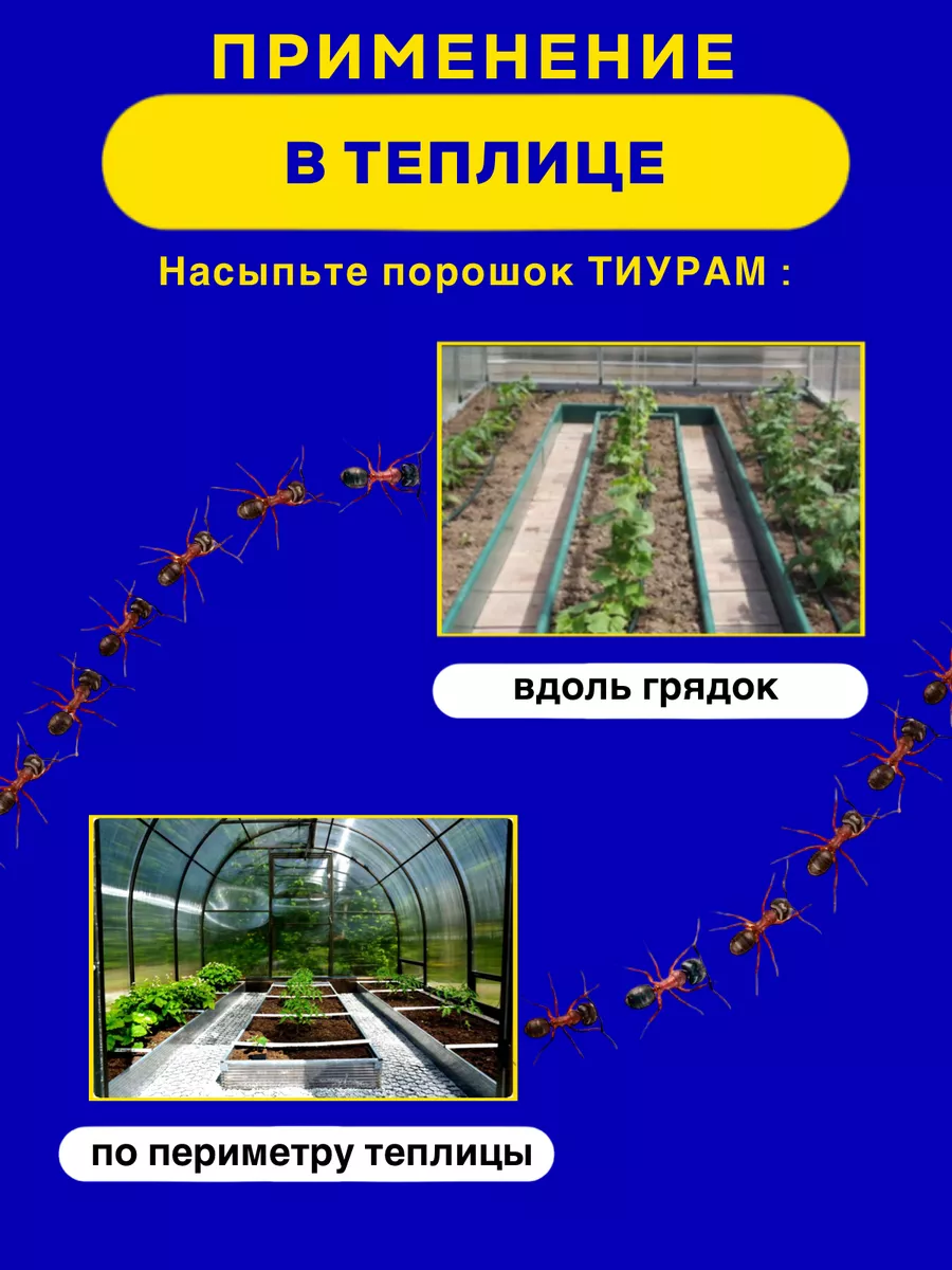 Средство от тараканов и муравьев 1000г+200г Тиурам от тараканов и грызунов  49472617 купить за 3 316 ₽ в интернет-магазине Wildberries