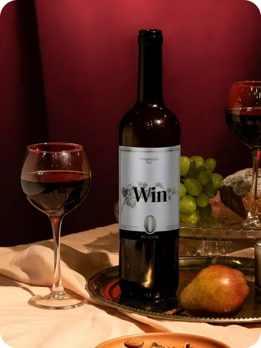 Win Wine Вин Темпранильо вино безалкогольное Испания 0,0%, 750 мл, фото 3