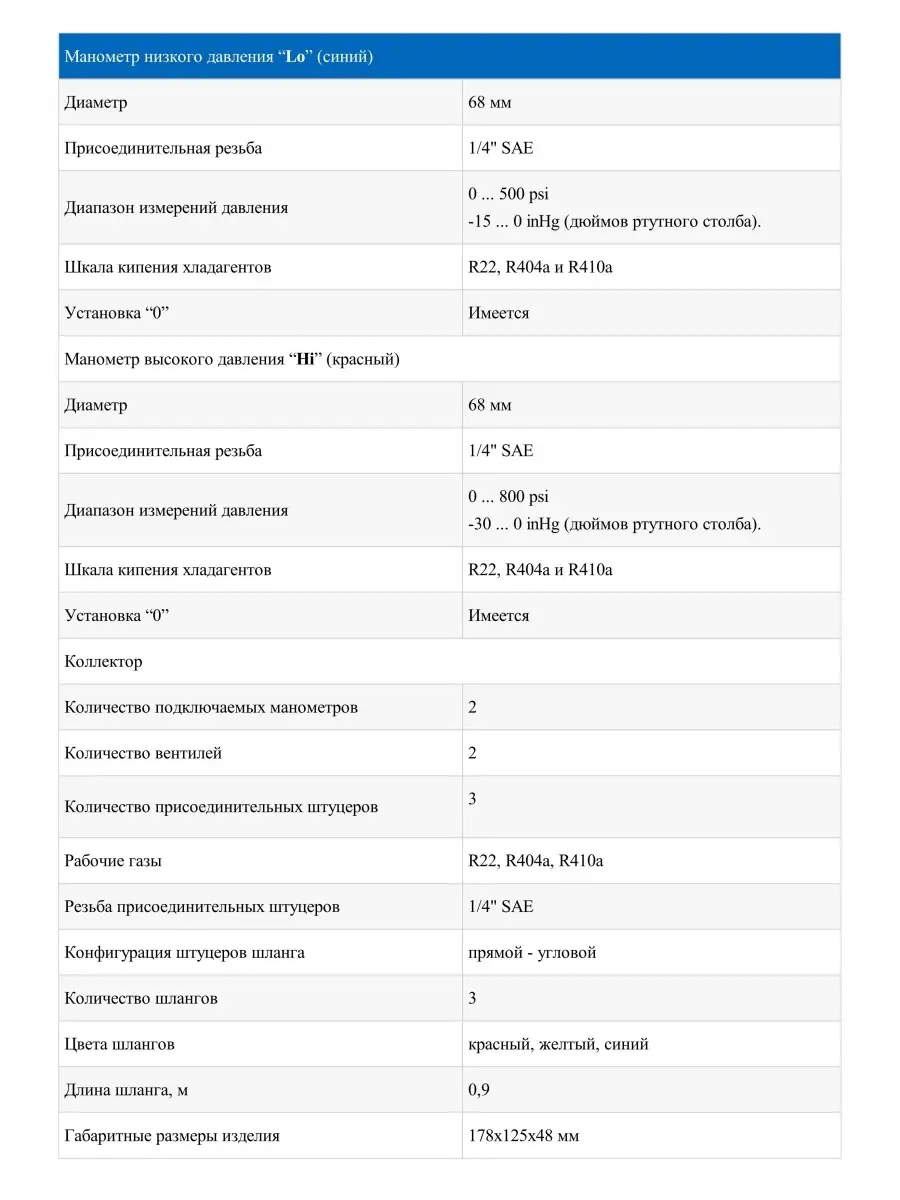 Манометрический коллектор (станция) МЕГЕОН 51750 МЕГЕОН 49640669 купить за  9 780 ₽ в интернет-магазине Wildberries