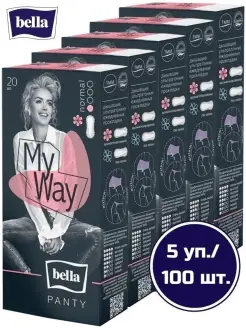 Прокладки ежедневные Panty My Way aroma 20 шт. х 5 уп BELLA 49728868 купить за 361 ₽ в интернет-магазине Wildberries