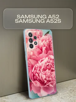 Чехол на A52 A52s с рисунком Samsung 49729973 купить за 280 ₽ в интернет-магазине Wildberries