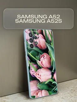 Чехол на A52 A52s с рисунком Samsung 49729980 купить за 359 ₽ в интернет-магазине Wildberries