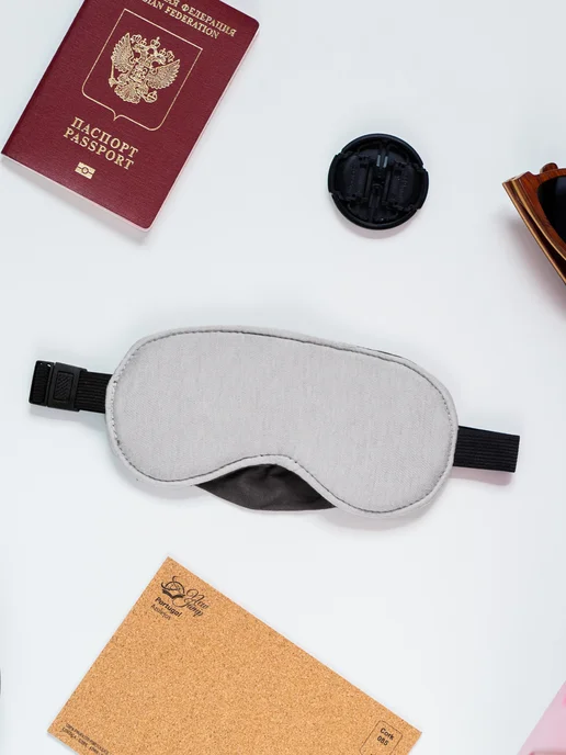 TRAVEL BLUE Маска для сна Luxury Eye Mask, синий, фото 5