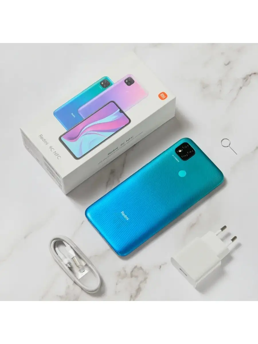 Смартфон Xiaomi Redmi 9C 4/128Gb Xiaomi 49778359 купить в интернет-магазине  Wildberries