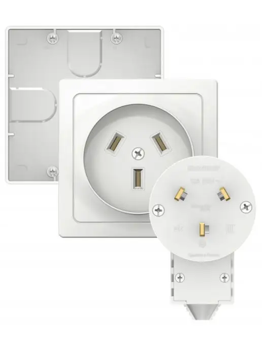 Schneider Electric Комплект силовой 32А 250В розетка, вилка, подъемная, вариант, фото 3