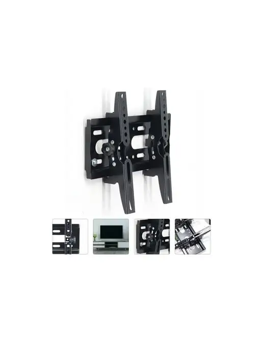 Rohs Держатель настенный с наклоном C30 14-43, кронштейн, черный, фото 7