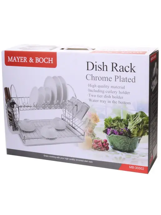 Сушилка для посуды настольная органайзер для кухни - фото 4