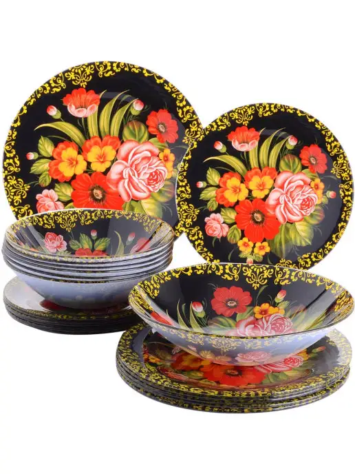 Тарелки набор посуды столовой на 6 персон - фото 5